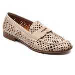 mat20 mocassin Beige leder 7015